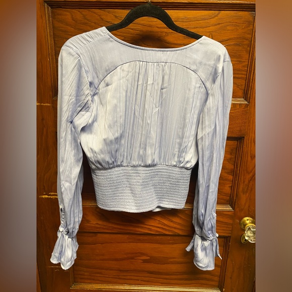 Anthropologie blue blouse - Picture 5 of 6